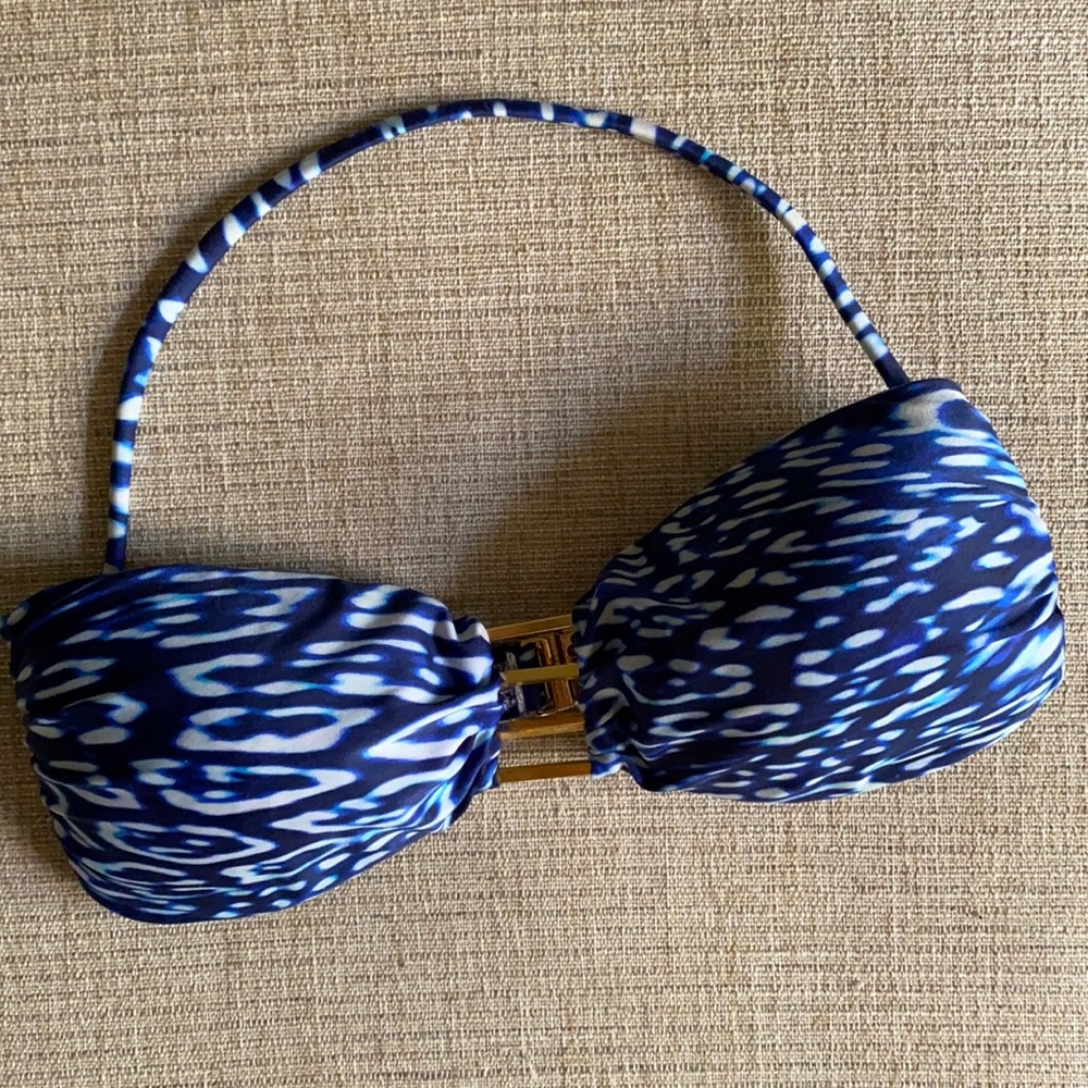 Vix Paula Hermanny Bandeou Bikini Top SZ Small